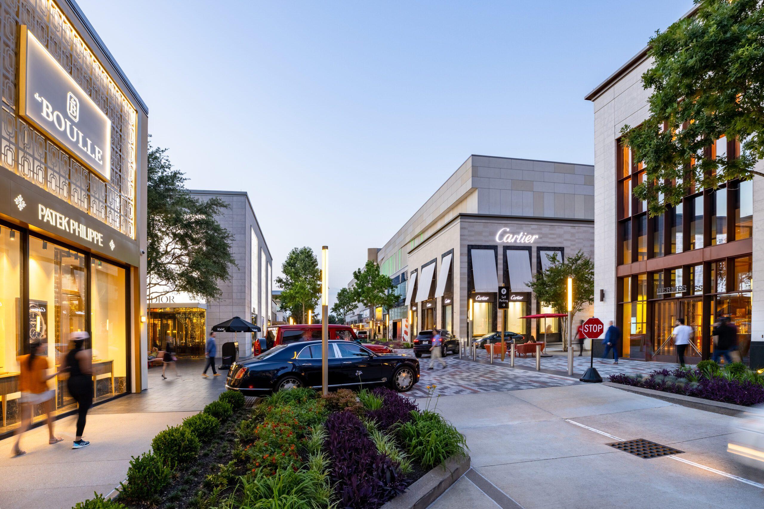 Avalon Place custom home exterior — Houston TX
