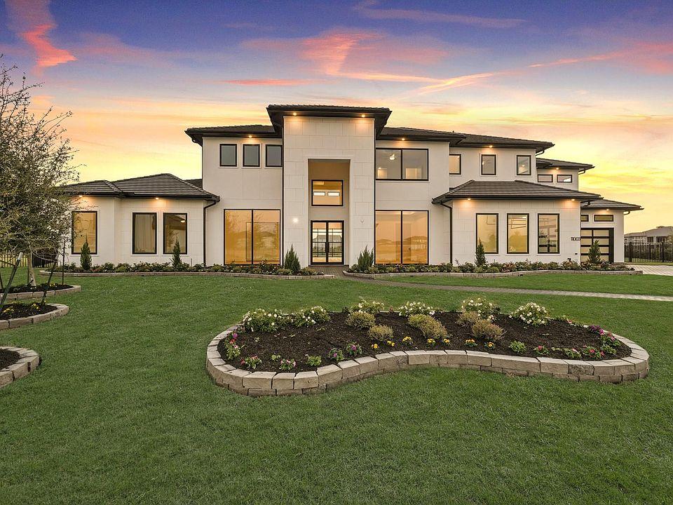 Cypress custom home exterior — Houston TX