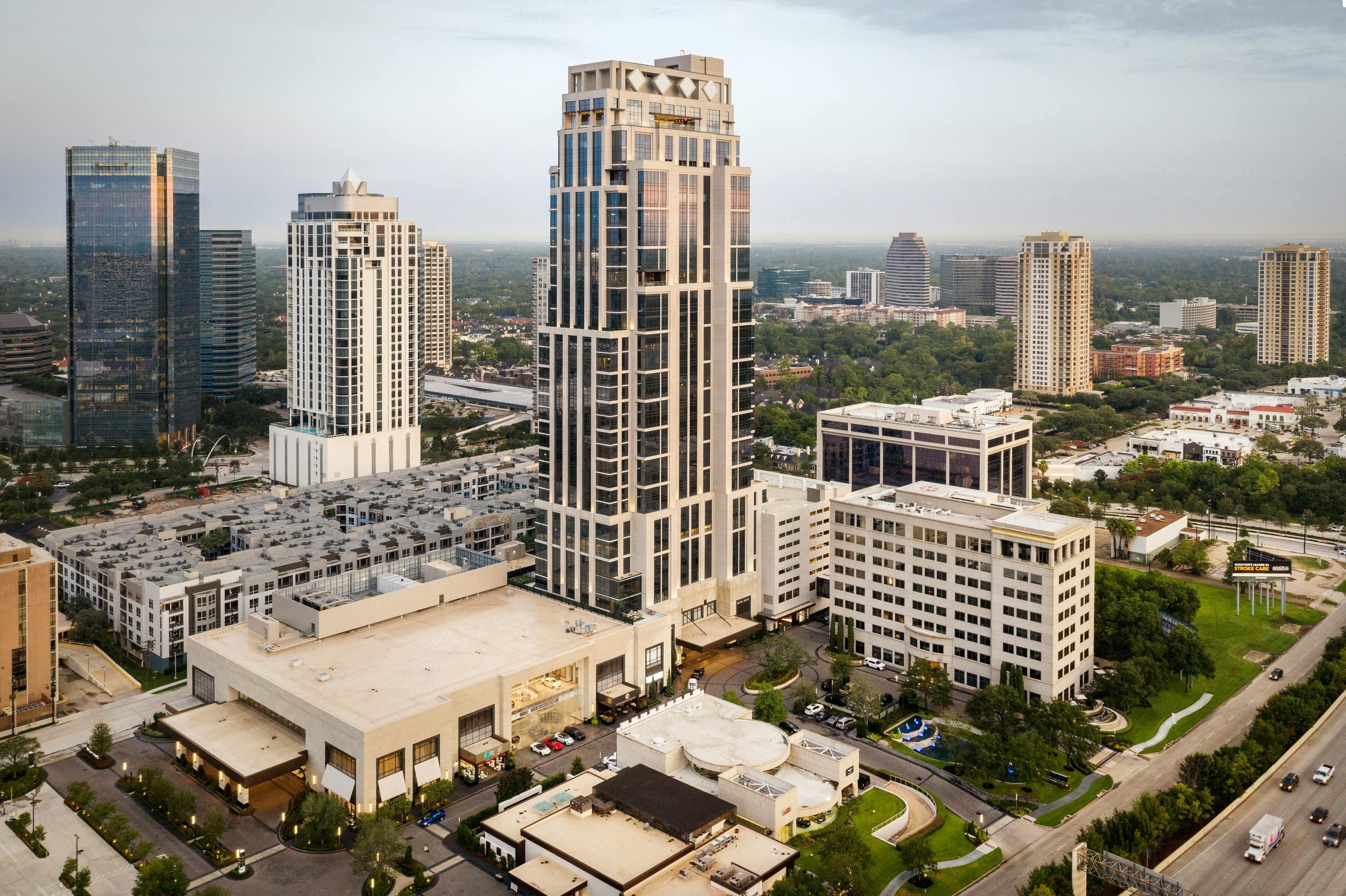 Galleria Area luxury home exterior — Houston TX