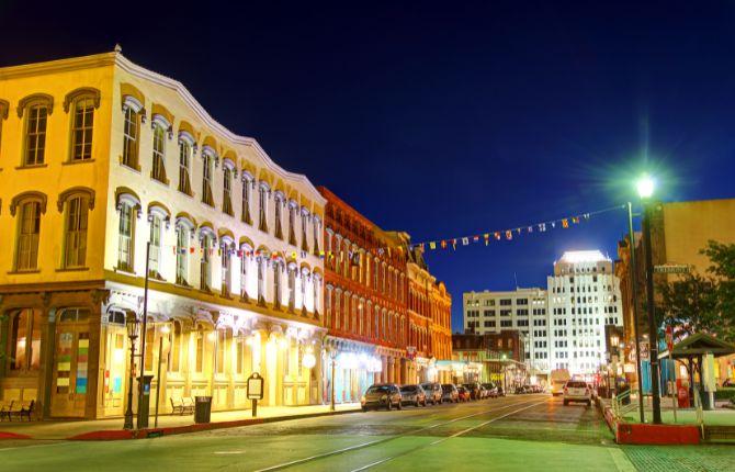 Galveston neighborhood architecture — Houston TX