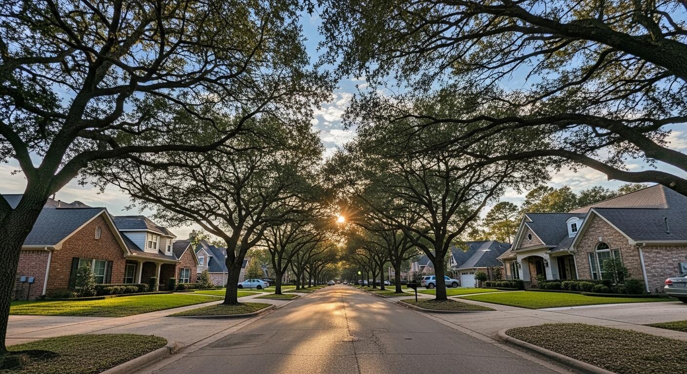 Garden Oaks & Oak Forest luxury home exterior — Houston TX