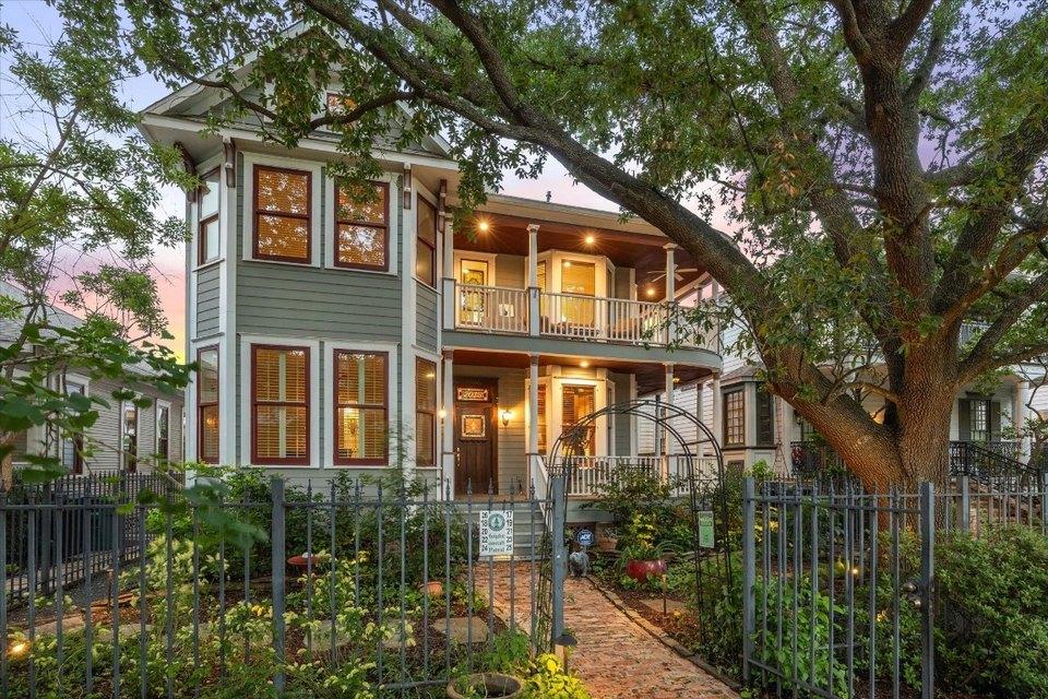 Houston Heights neighborhood architecture — Houston TX