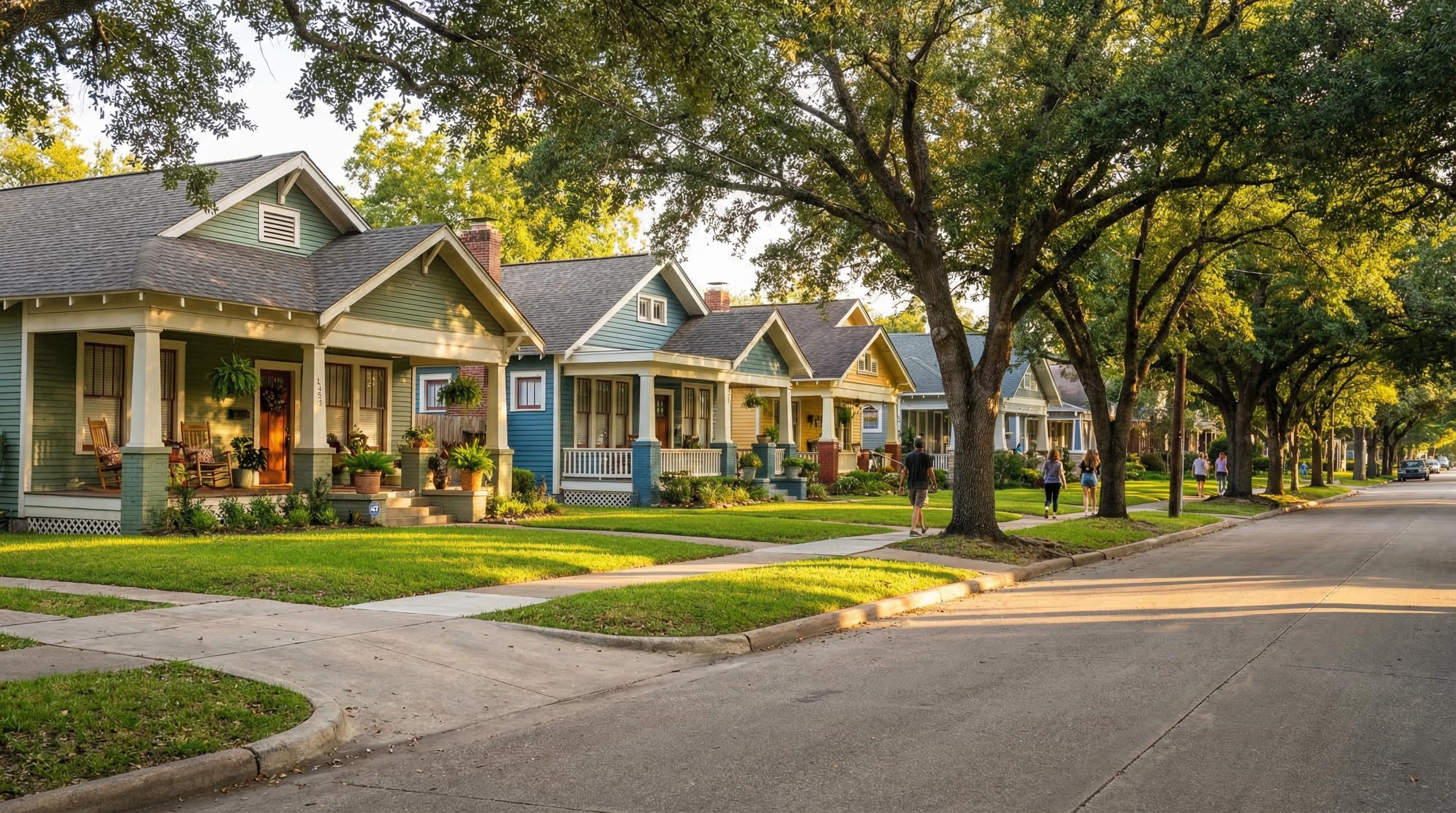 Houston Heights Houston neighborhood — Milica Homes luxury real estate