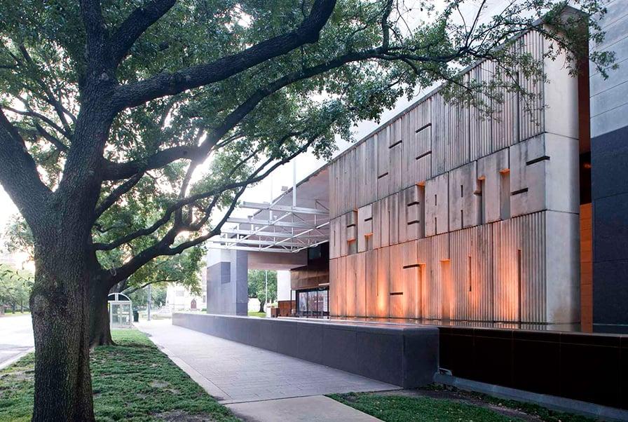 Museum District home facade — Houston TX